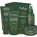 SheaMoisture Beard Kit for Men – Beard Wash Conditioning Beard Oil Full Beard Detangler + Beard Balm with Shea Butter &amp Maracuja Oil Gifts for Men (4 Piece Set)