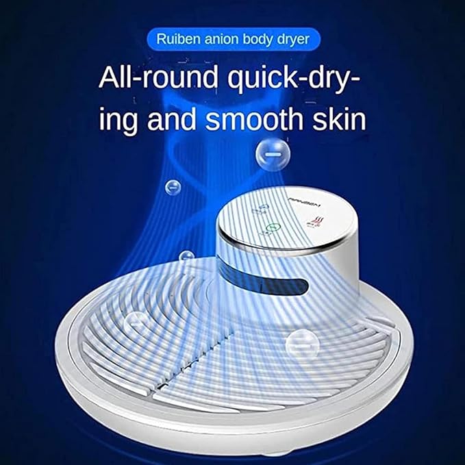 Body Dryer - Fast Drying Negative Ion Technology for Full Body Waterproof Design Perfect for Home and Bathroom Use