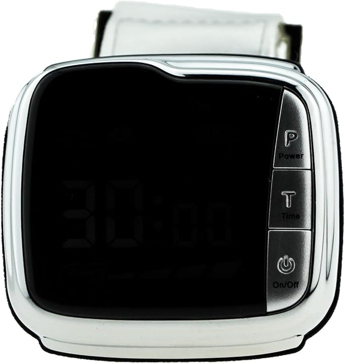 Multifunctional 650nm Red Light Therapy Watch with Nasal Probe Home Care Therapy Wrist Watch with Bright LCD Easy to Operate (10 x 650nm)
