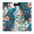 Beautiful Peacock Flowers Digital Bathroom Scale for Body Weight with High Precision Digital Weighing Scale with BMI Clear LCD Display and Step-On Measures Weight Up to 180kg