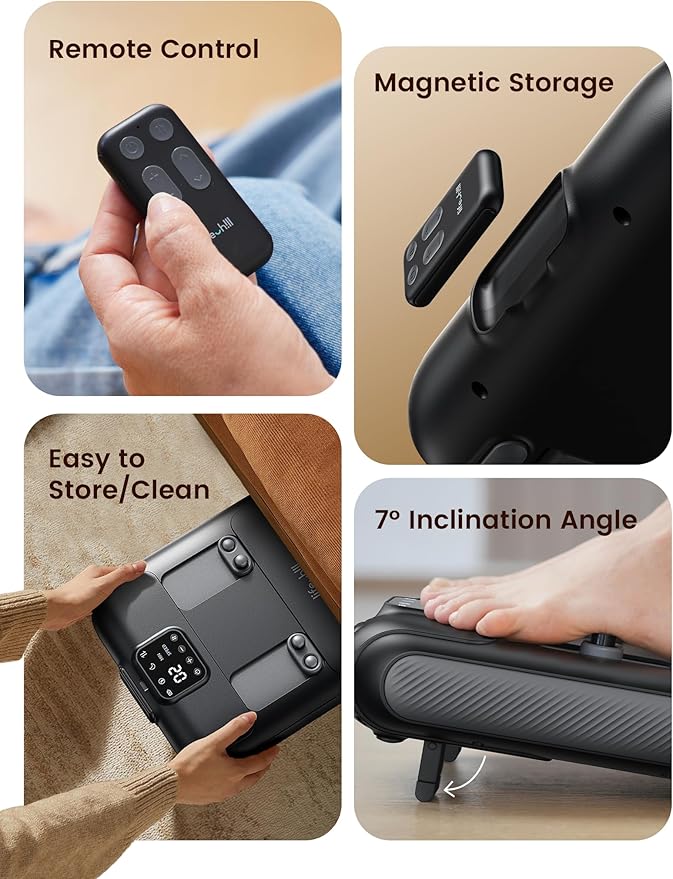 lifechill Cordless Electric Foot Massager with Remote Control [2026 Upgraded] Up and Down +Percussion Foot Massager for Neuropathy FSA EligiblePlantar Fasciitis MassagerHsa Approved