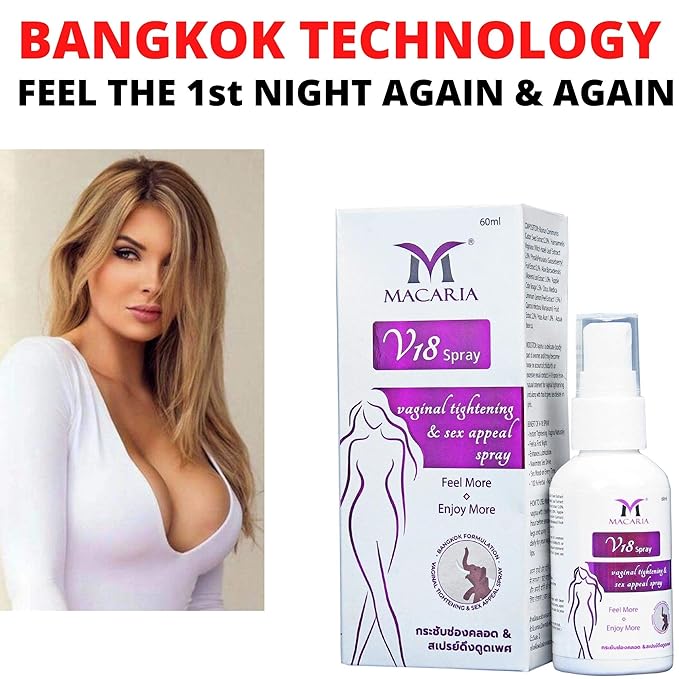 MACARIA Vaginal Pussy Yoni Tightening Shrink Virgin Again Spray for Girls