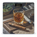 Cigar &amp Whiskey Scale for Body Weight Highly Accurate Digital Bathroom Body Scale Digital Bathroom Scales for People Anti-Slip Large LCD Display Smart Scales