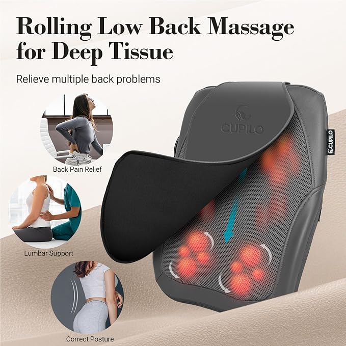 COMFIER Hand Massager and Shiatsu Low Back Massager