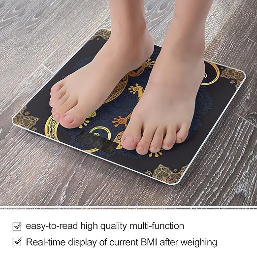 Gecko Lizards Scale for Body Weight Digital Bathroom Scale Precision Smart Weighing Scales with Clear LED Display Accurate High Precision Scales Weighing Machine