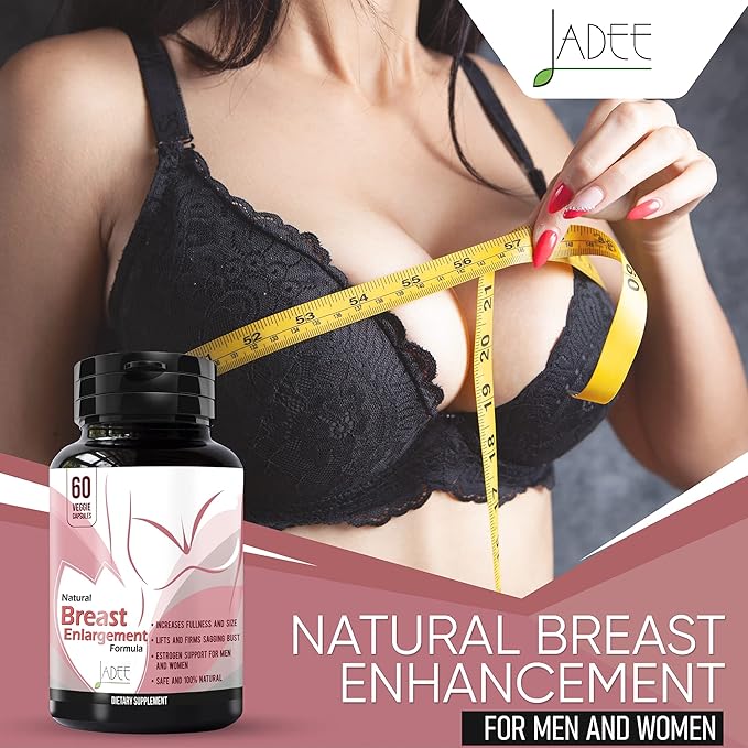 Breast Enhancement Pills and Estrogen Supplement for Women Men &amp Trans – Breast Enlargement Pills for Women and Transgender - 60 Breast Growth Pills with Pueraria Mirifica - Bigger Breast Big Bo