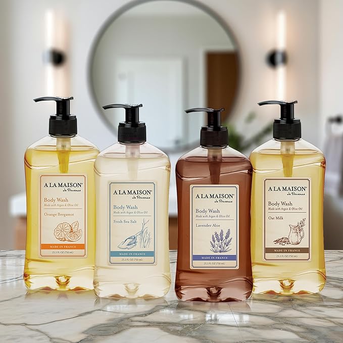 A LA MAISON Orange Bergamot Body Wash 25.36 Fl Oz 2 Pack