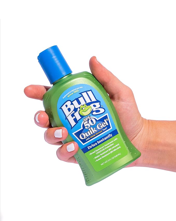 Bull Frog Land Sport Quik Gel Sunscreen SPF 50 5 fl oz (147 ml)