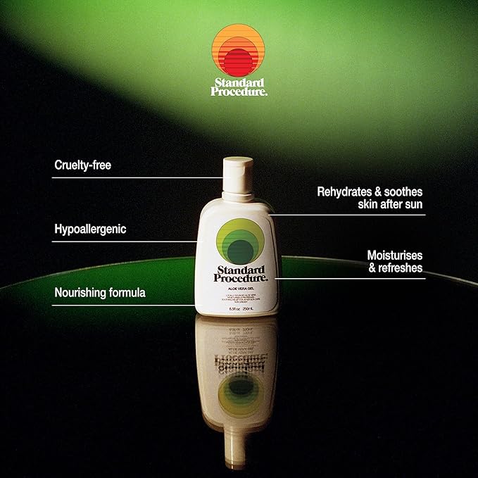 Standard Procedure - Travel Sunscreen Set - SPF 50 Sunscreen Lotion - SPF 50 Lip Balm - After Sun Aloe Vera - Australian Sunscreen