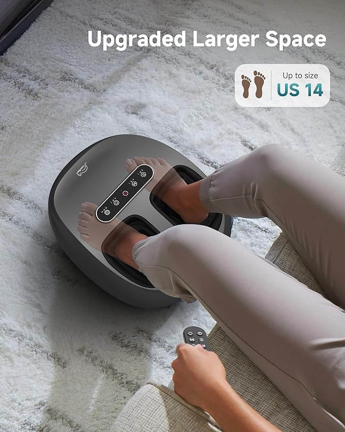 Snailax Neck Massager and Foot Massager Bundle