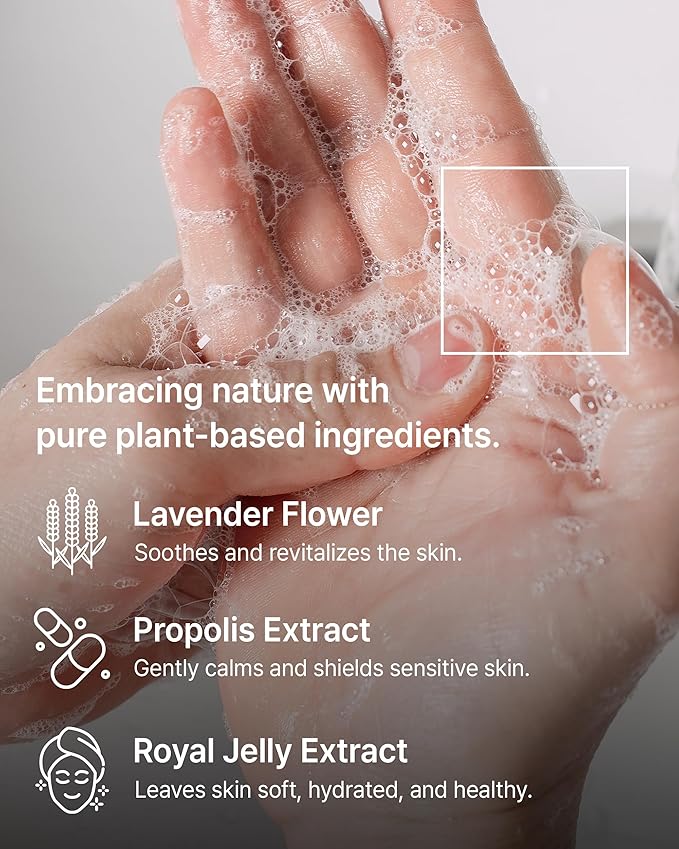 Lost Wood Body Wash - Korean Body Care for Cleansing &amp Moisturizing - Hydrating Body Care Formula with Woody Soap Scent Honey Propolis &amp Chamomile - 10.82 fl.oz