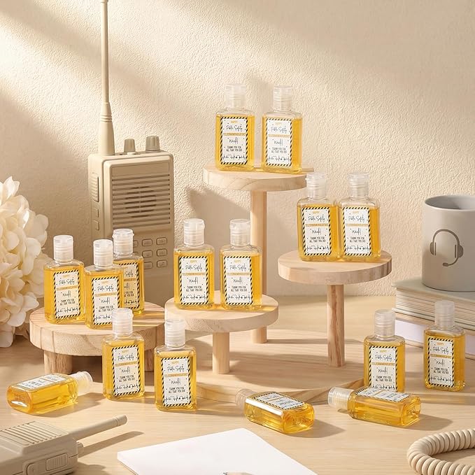 Oudain 911 Dispatcher Gifts National Public Safety Telecommunicators Week Mini Hand Soap Bulk Telecommunicators Gift Favors Small Hand Soap for Guest 1 Fl oz Travel Size Party Supplies