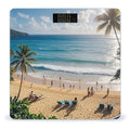 Summer Hawaiian Scale for Body Weight Smart Scales Digital Bathroom Scale High Precision Weighing Scales with Large Display Weighing Machine for People