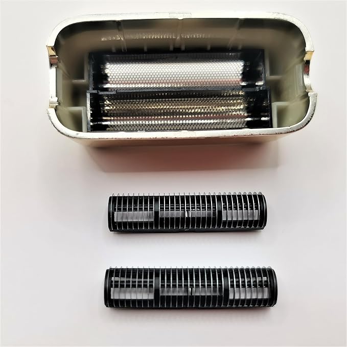 1X Foil &amp 2X Blades Cutter Replacement For FoilFX02#FXRF2G FXFS2G FXRF2 Razor Shaver Gold