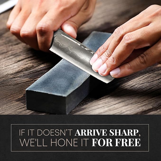 Naked Armor Damascus Straight Razor Kit - Straight Razor Shaving Kit for Men with Carbon Steel 7/8 Blade Leather Strop Organic Shave Soap Synthetic Shaving Brush Strop Paste Leather Case Gift