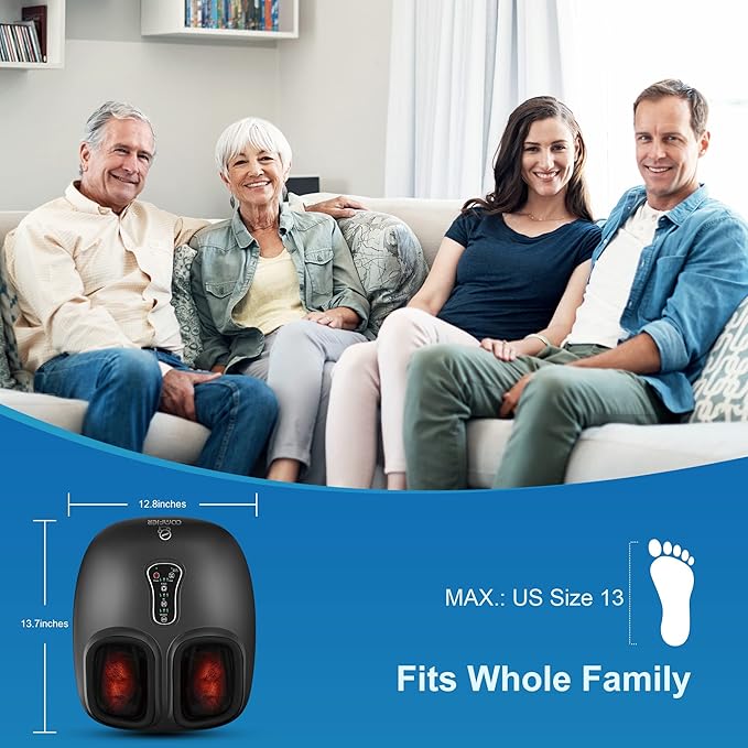 COMFIER Shiatsu Foot Massager &amp Scalp Massager