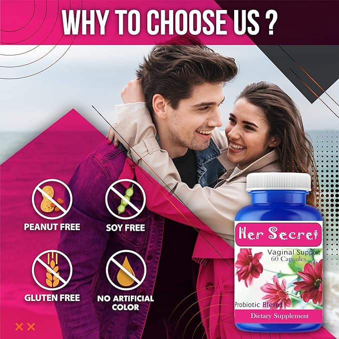 Probiotics for Women Supplement – Feminine &amp Vaginal Probiotics with Cranberry – Daily Women’s Probiotic Capsules for Vaginal Flora Urinary &amp Digestive Support – 60 Capsules