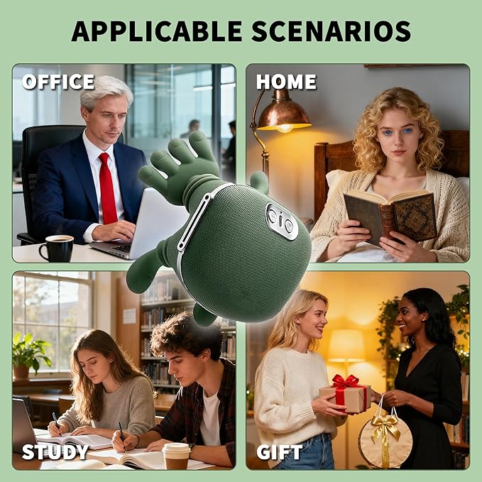 Smart Neck Massager with Soothing Heat Portable Relaxation Neck Massager for Home Office Travel Adjustable Comfort Massage Modes Gift for Family &amp Friends