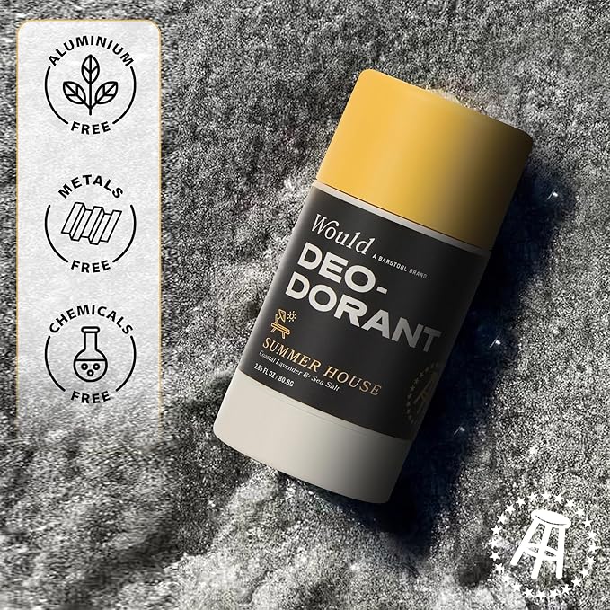 Would Aluminum Free Deodorant For Men - 2.85 Fl Oz Natural Deodorant For Men - Odor Protection Natural Extracts Essential Oils Oakmoss &amp Pink Pepper 1 Pack
