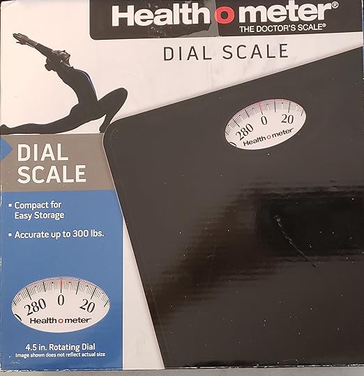 Health O Meter Dial Scale Black