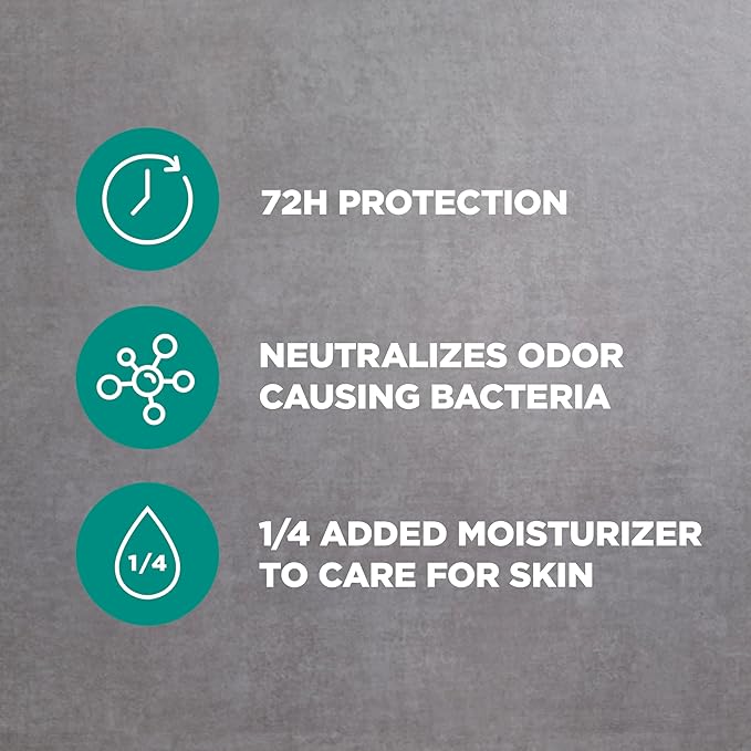 Dove Men+Care Aluminum-Free Deodorant Moon Oasis 4 Count for a Long-Lasting Scent with 72H Odor Protection 3.0 oz