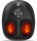 CooCoCo Upgraded Shiatsu Foot Massager - FSA Eligible Foot Massager for Plantar Fasciitis &amp Neuropathy HSA Feet Massager with Heat Foot Warmer for Women Men Foot Pain Relief Home Office Use