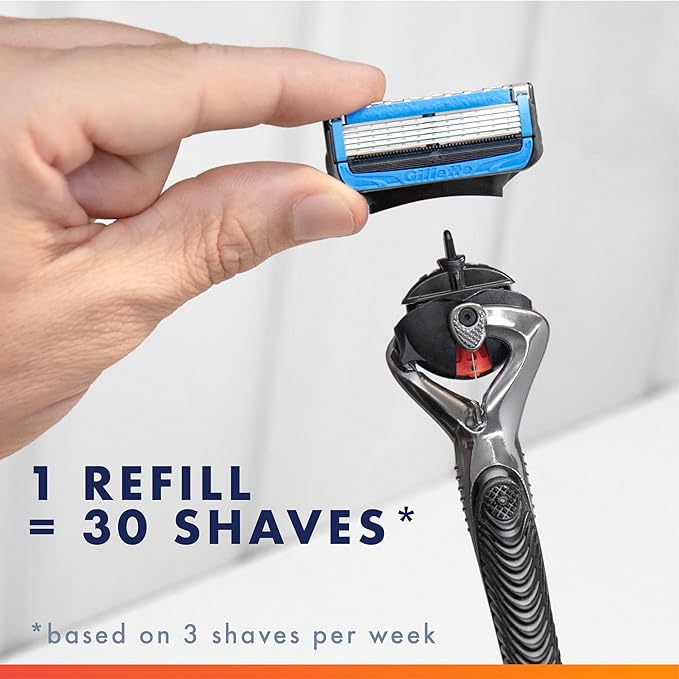 Gillette ProGlide Chill Razor Refills for Men 8 Blade Refills