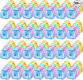 Patelai 200 Boxes Dental Floss Bulk Each 54 Yards/50 M Mint Waxed Mini Travel Size Tooth Floss Picks Pack Individually Wrapped for Adults Homeless Teeth Protection