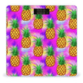 Men's Fashion Automatic Switch Digital Bathroom Weighing Scale Smart Scale Tropical Pineapples Palm Leaves