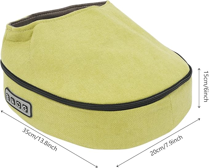 Foot MassagerFoot Massager Machine Foot Massager Machine with HeatDeep Shiatsu KneadingDelivers ReliefAdjustable Intensity Multi-Level Settings (Light Green)