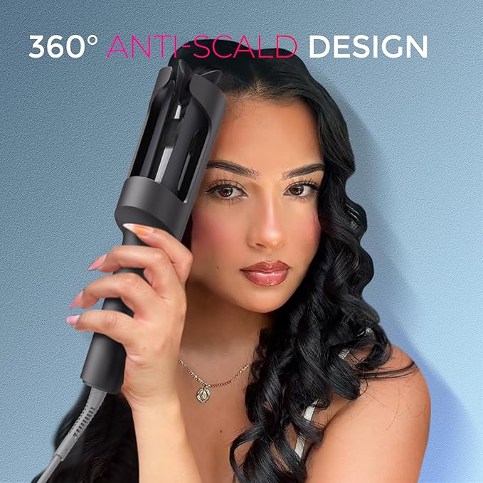 TYMO CURLPRO Automatic Curling Iron 1.25 + TYMO Argan Hair Oil Spray