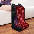 Red Light Infrared Therapy Device Feet Legs Knees Ankle Large 480 Dual Wavelength LED 5 Modes 15.8 x 11.4 x 25 Heated Foot Wrap Adjustable Power Timer Pain Relief Health Care Treatment