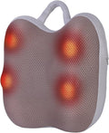 Back Massager with Heat Waist Massage Cordless Rechargeable 3D Kneading Lower Back Massager for Pain Relief Deep Tissue Office Travel Car