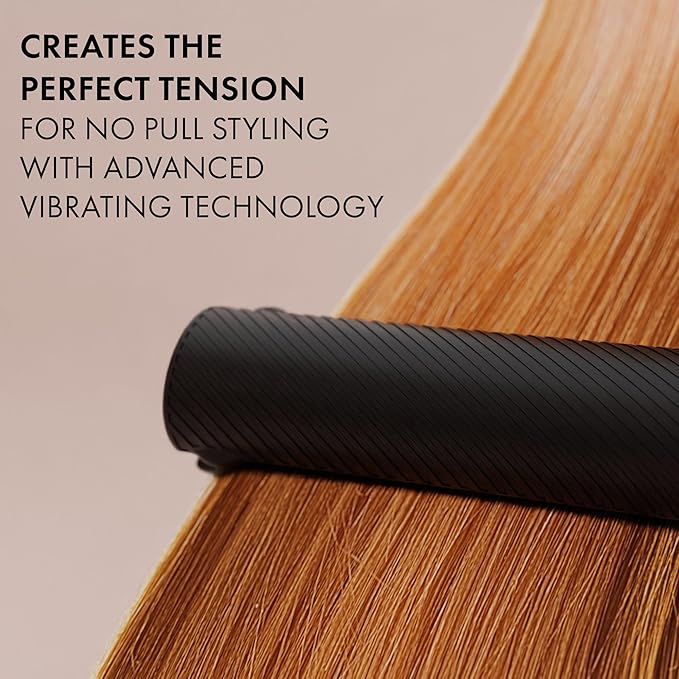 HOT Tools Pro Artist SmoothWave Vibrating Flat Iron | Hair Straightener for Ultra Sleek Hairstyles Turn on Vibration Technology for Super Smooth Results