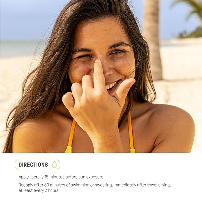 Raw Element Ultra-Moisturizing Tinted Face Cream Non Toxic Mineral Face Sunscreen Daily Tinted Moisturizer Non-Nano Zinc Oxide Reef Friendly All Ages SPF 30 1.8 oz Island Pack of 2