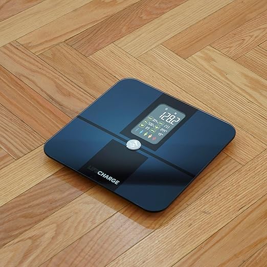 LifeCHARGE Smart Body Analyzer Scale 2 with 22 Body Composition Track Your Health &amp Fitness Goals with Precision