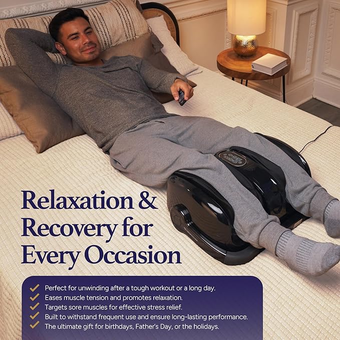 Cloud Massage Shiatsu Foot Massager with Heat Deep Kneading Therapy for Pain Relief Circulation Post-Activity Relaxation - Foot Massager for Plantar Fasciitis and Arthritis Relief