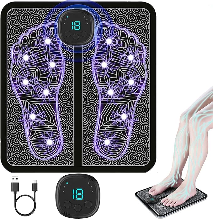 EMS Foot Stimulator Stimulator Nerve Transcutaneous Over-The-Counter Transcutaneous Electrical Nerve Stimulator for Pain Relief