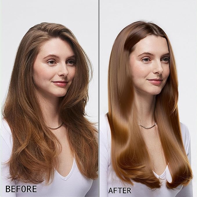 Ceramic Flat Iron Hair Straightener with 3D Floating PlateHair Iron Straightener with 15 Temps for Thick Hair | Ergonomic Silicone Handle | LCD Display | Dual Voltage (1 1/2 in)