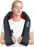 Mo Cuishle Shiatsu Neck and Back Massager with Heat – Deep Kneading for Shoulder and Neck – Ideal Gift for Men Women Mom Dad Him &amp Her – Perfect for Christmas Mother's Day Father's Day Birth