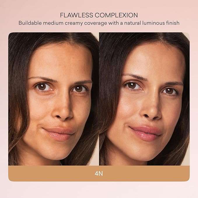 Toty by Sofia Vergara - Ilumina CC Creamy Compact SPF 50+ Mineral Broad Spectrum Sunscreen for Face - Tinted Blurring Balm SPF- Matte Light Coverage - Water &amp Sweat Resistant - All Skin Types - 4