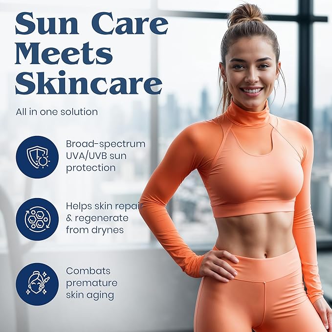 Clear Choice Sport Shield SPF 45 – Mineral Sunscreen &amp Moisturizer | Non-Greasy Broad-Spectrum Face &amp Body SPF | Micronized Zinc Oxide | No White Cast | Dermatologist Recommended 60 ml / 2 oz