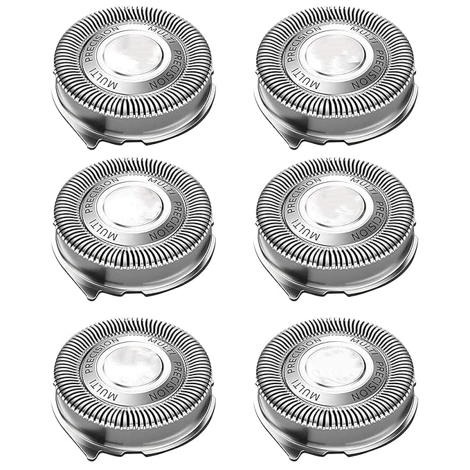 SH50/52 Replacement Heads Blades Fit for Series 5000 Shavers Serie5000 Electric Razor Replacement Shaving Blades Fit for Shaver Series 5000 (S5xxx) ATXX (S5xxx) PTXX (PT8xx PT7xx)