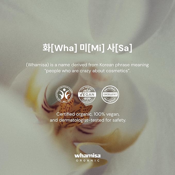Whamisa Organic Seeds Body Cleanser – Relaxation Fermented Ingredient Formula for Skin Comfort Waterless Formula Body Wash Spa Care Woody Scent Korean Skin Care (490ml)