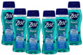 Zest Hydrating Body Wash - Aqua - Moisturizing Body Wash for Men and Women - Bath Soap with Vitamin E - Gentle Paraben Free Formula - 6 pc