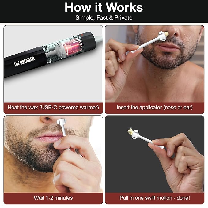 The Detailer – Disposable Nose &amp Ear Hair Remover