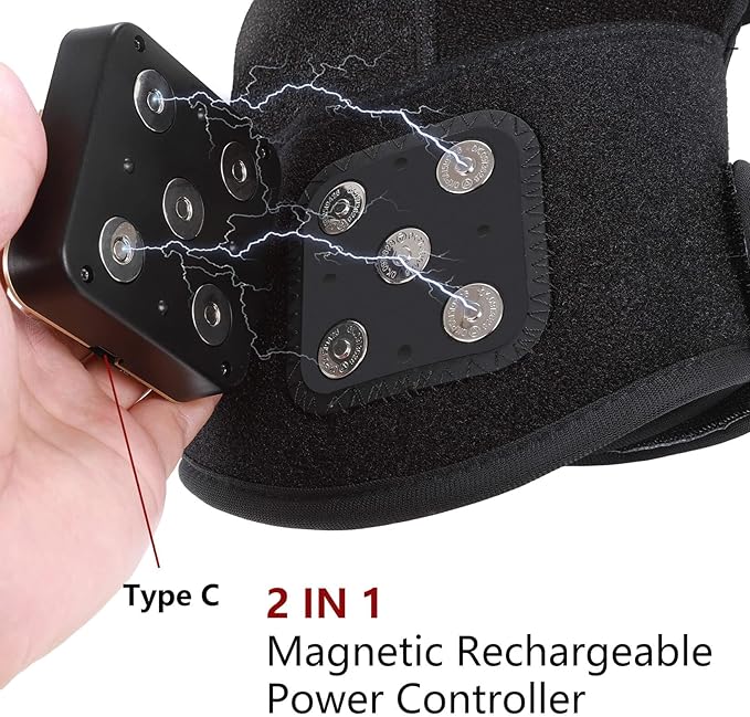 D MAX Cordless Red Light Therapy Belt + Shoulder Wrap