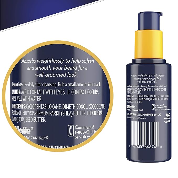 Gillette Enrich Beard &amp Face Care Starter Kit for Men