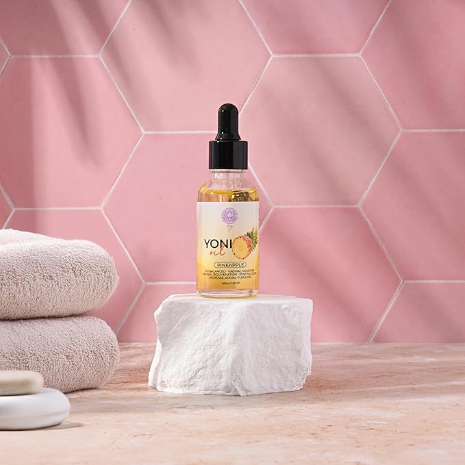 Magical V Yoni Oil for Women Organic Feminine Care Vaginal Moisturizer for Wetness Fruit Fantasy Bundle Ingrown Hair Ph Balance Feminine Body Oil Deodorant Eliminates Odor with Essential Oils