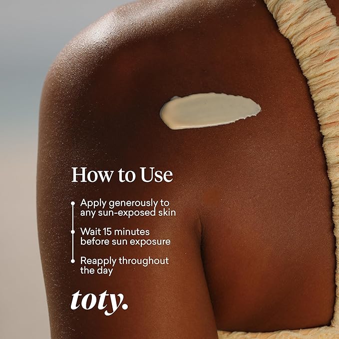 Toty by Sofia Vergara - Solaria Body SPF 50 Refreshing Antioxidant Sunscreen - UVA/UVB Protection - Weightless Body SPF for All Skin Types - Water &amp Sweat Resistant - 5.07 fl oz